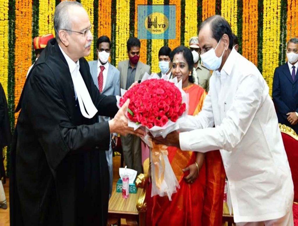 Justice SC Sharma Sworn in as Telangana CJ