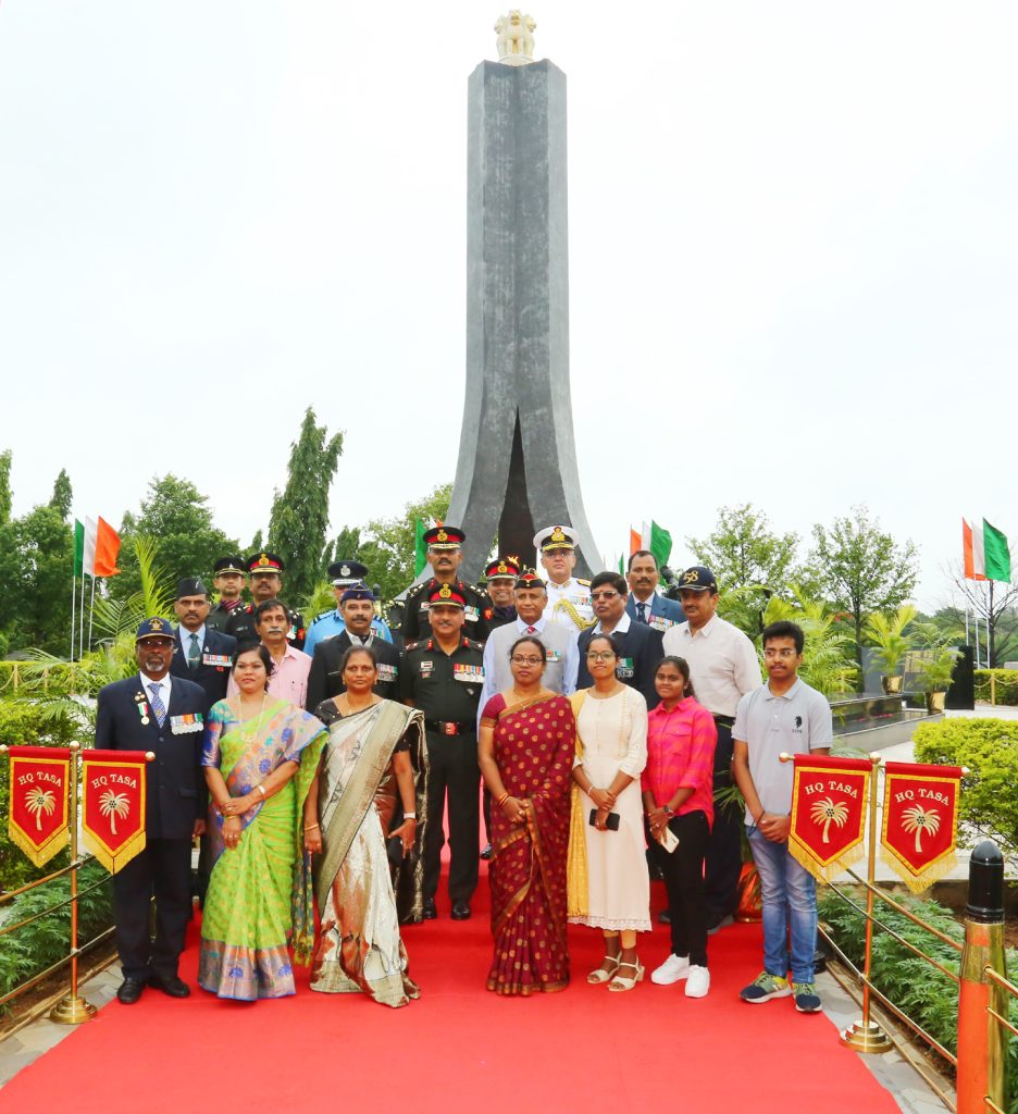 Kargil Vijay Diwas Was Celebrated at Veerula Sainik Smarak