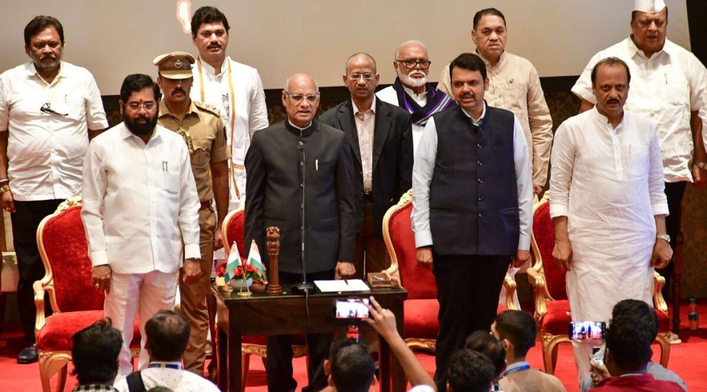 Ajit Pawar Takes Oath As Deputy Chief Minister