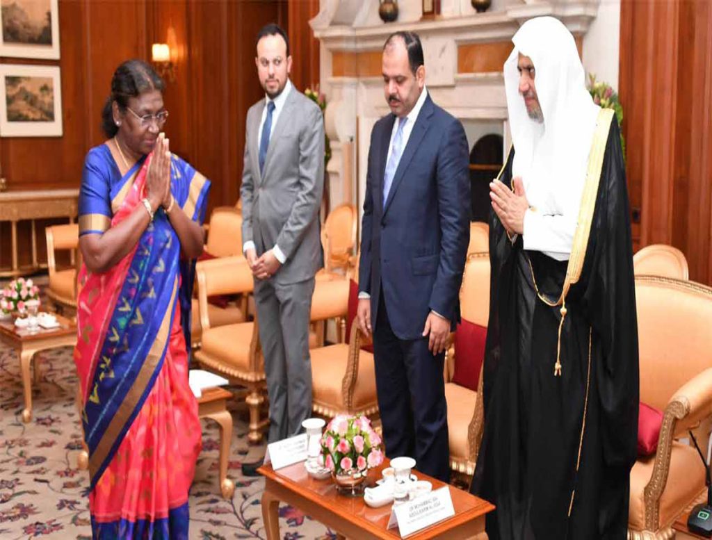 Muslim World League Chief Meets President Murmu