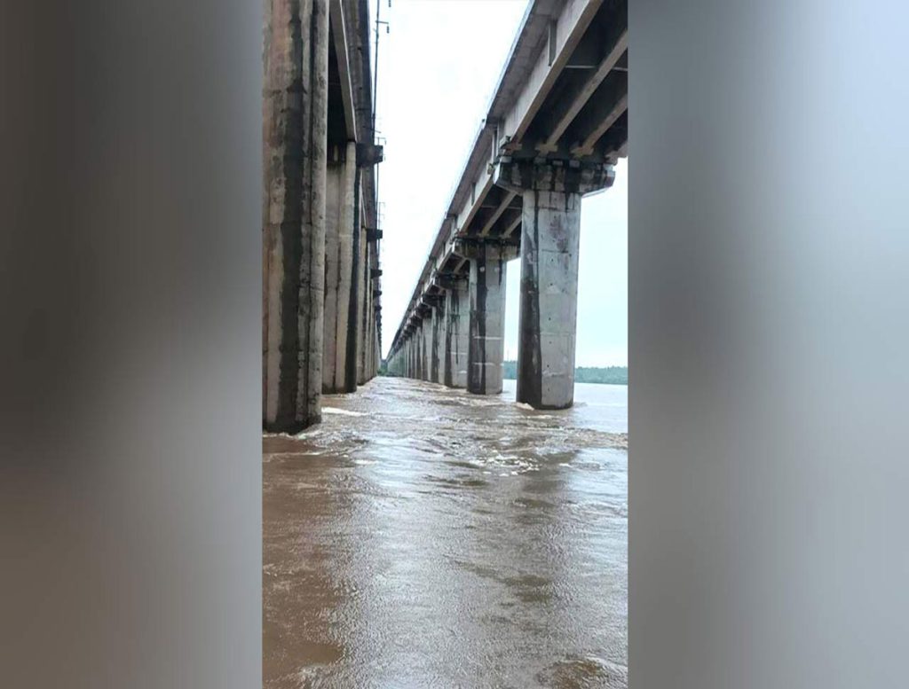 Godavari Receding At Bhadrachalam, 2nd Warning Has Been Withdrawn