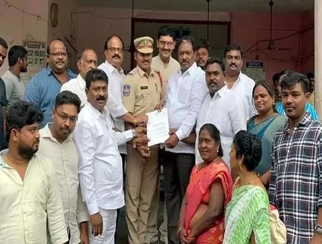 Podem Veeraiah Filed Complaint Against CM KCR