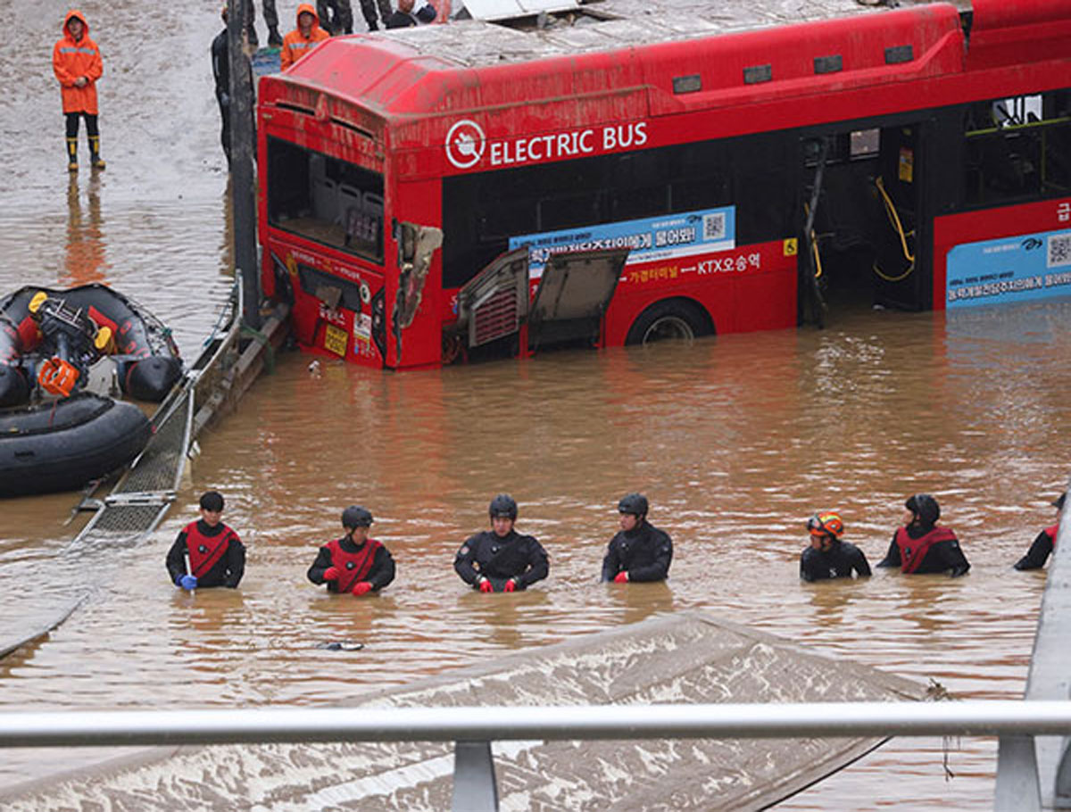 Heavy Rains: Over 47 People Killed in South Korea