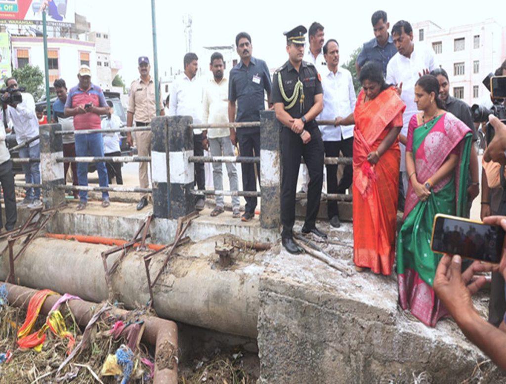 Governor Visited Flood-Affected Areas In Warangal