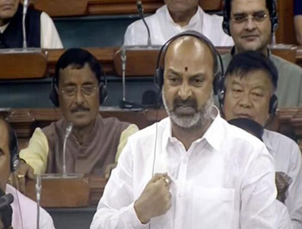 Bandi Sanjay Made Sensational Comments In The Lok Sabha: Check Here