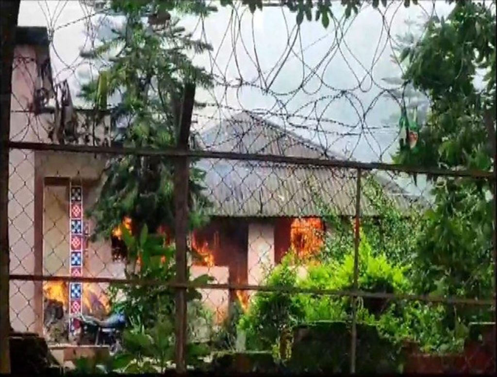 A Police Station in Kandhamal Set Ablaze by Mob, Section 144 Imposed