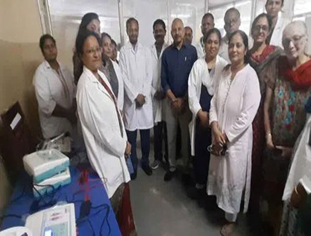 Rogi Sahayata Trust Donates Electro Therapy Machine to OGH