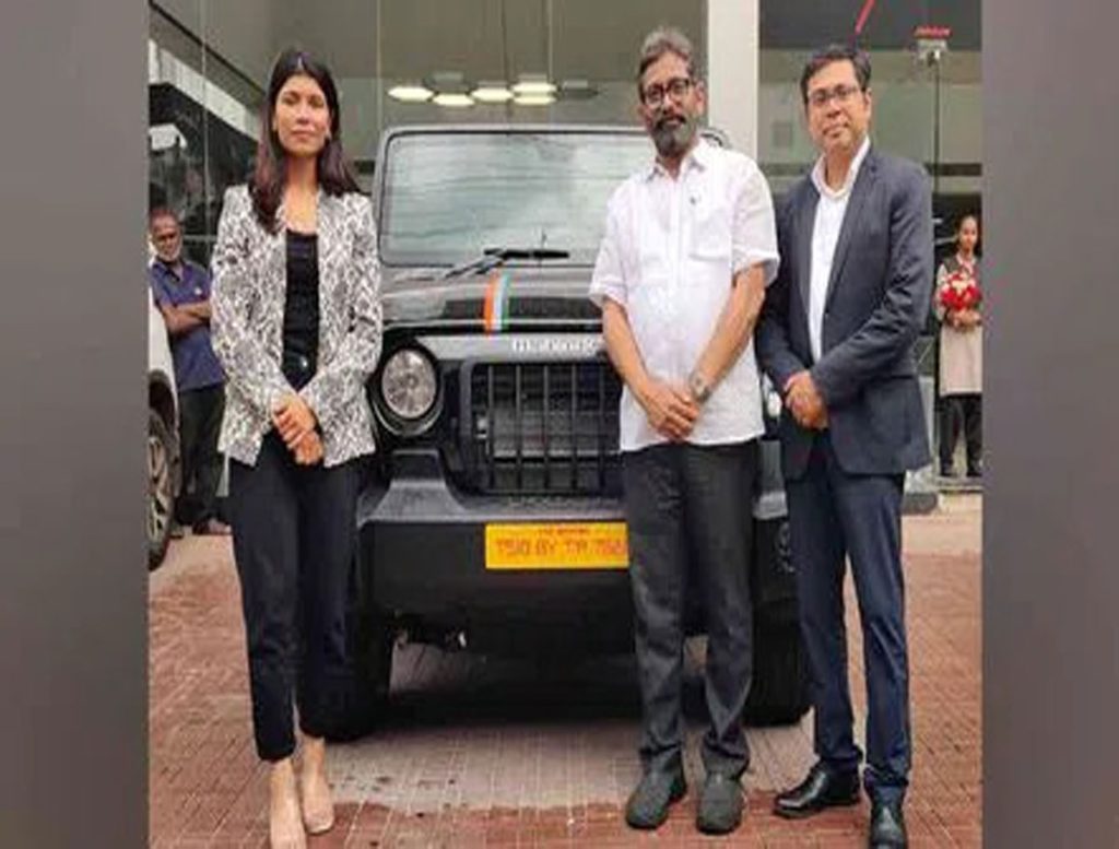 Mahindra Deliver Thar to Nikhat Zareen