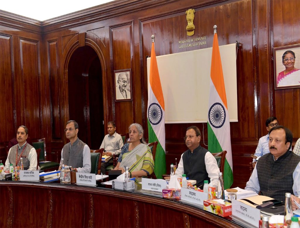 FM Nirmala Sitharaman Chairs GST Council Meeting