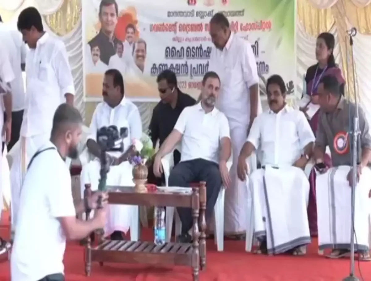 Rahul Gandhi Inaugurates Power Facility at Wayanad Hospital