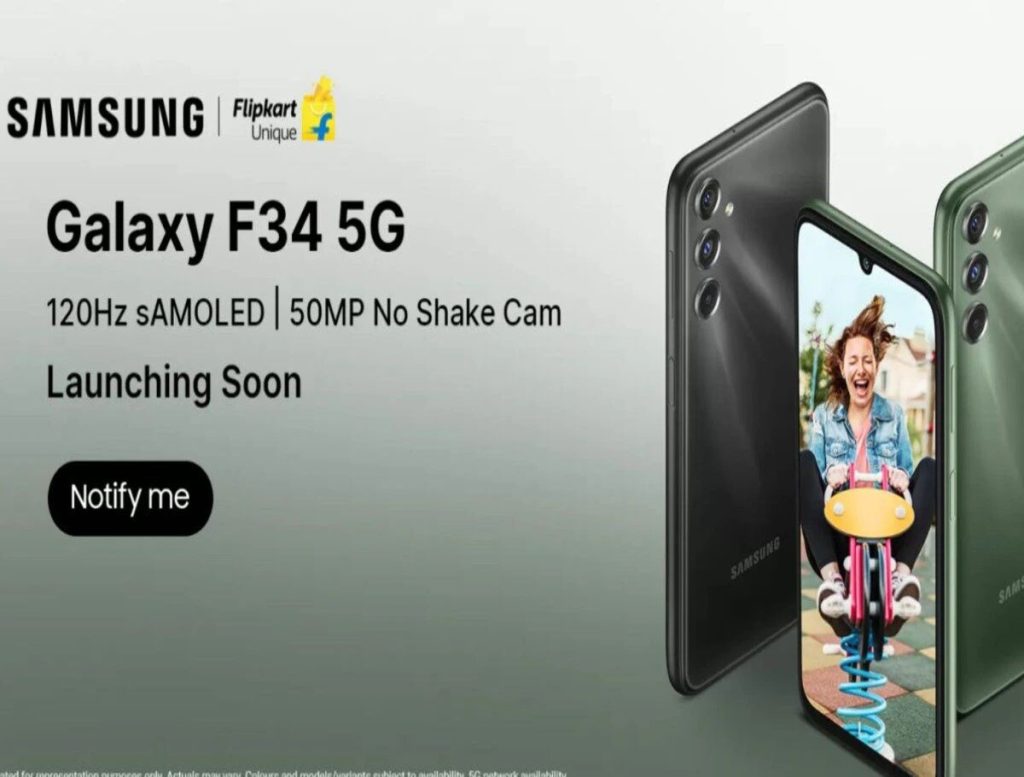 New Samsung Galaxy F34 5G Phone Launched With 50-Megapixel