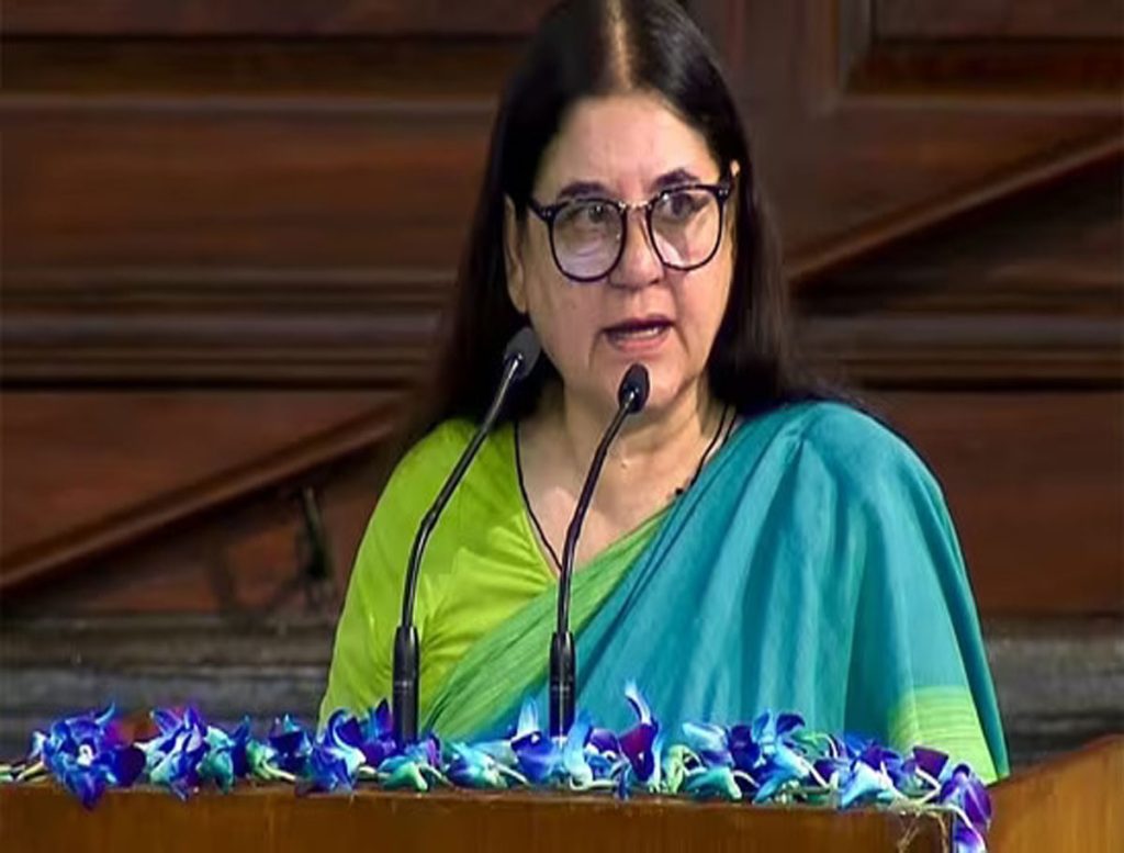 ISKCON Sends Rs 100 Cr Defamation Notice To BJP MP Maneka Gandhi 