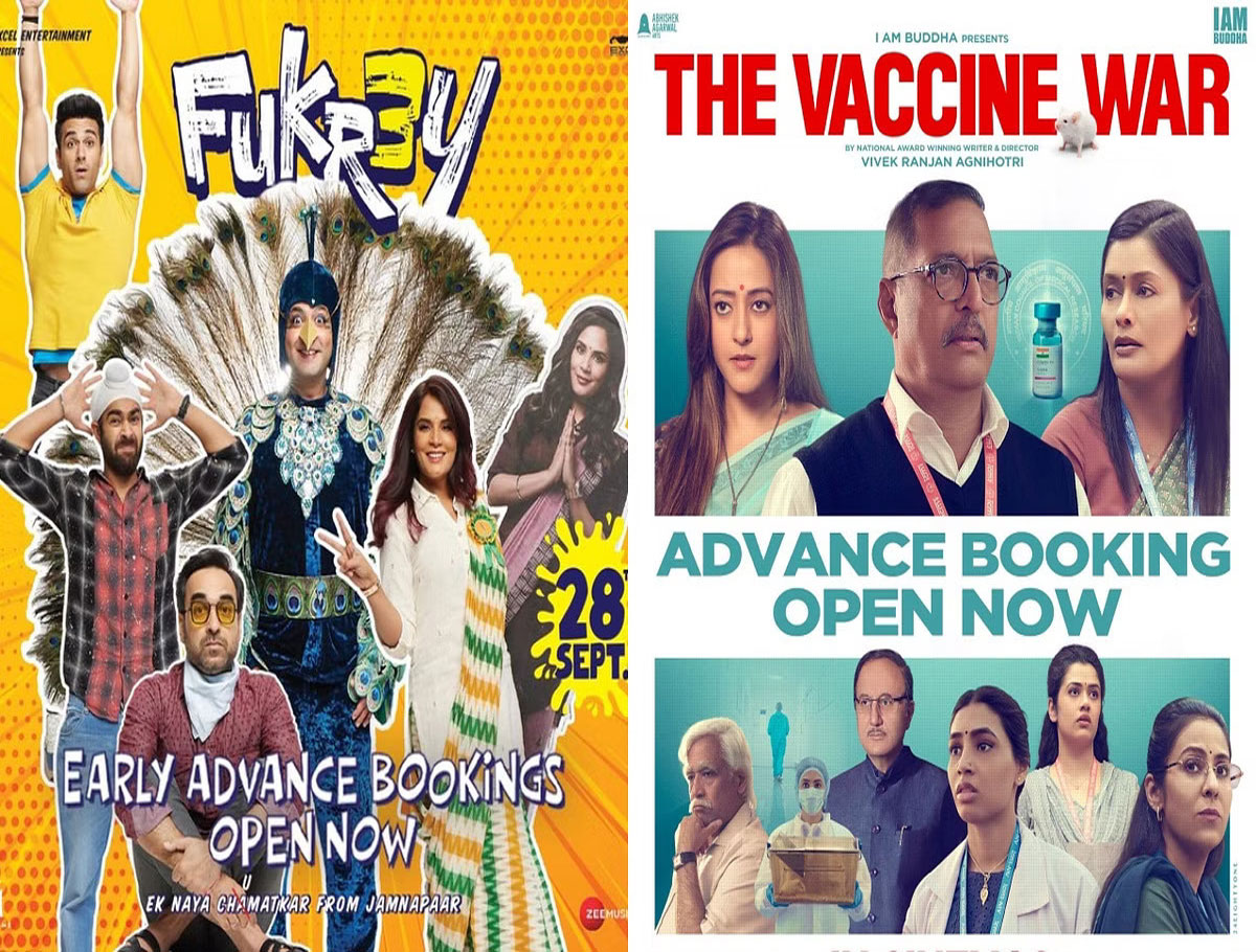 Advance Booking for ‘Fukrey 3’ And ‘The Vaccine War’ Is Opened