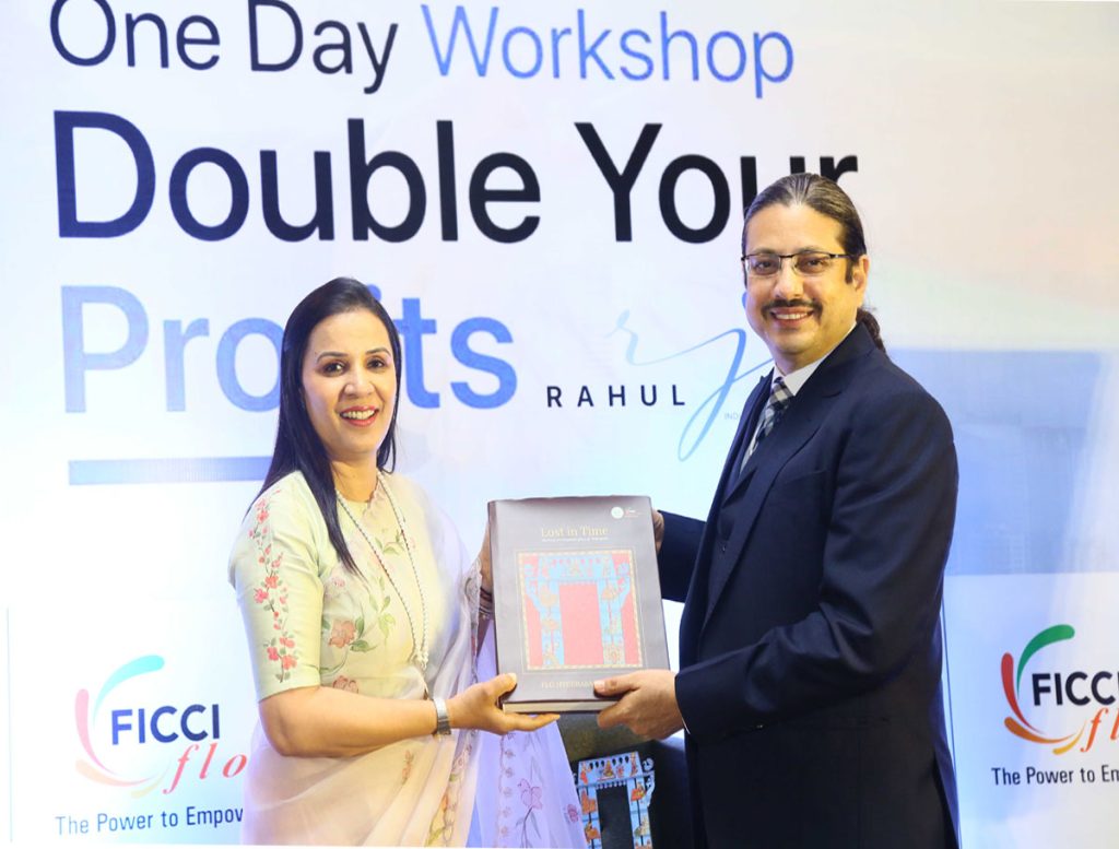 Rahul Jain Coaches FLO Members In a Day Workshop 'Double Your Profits"