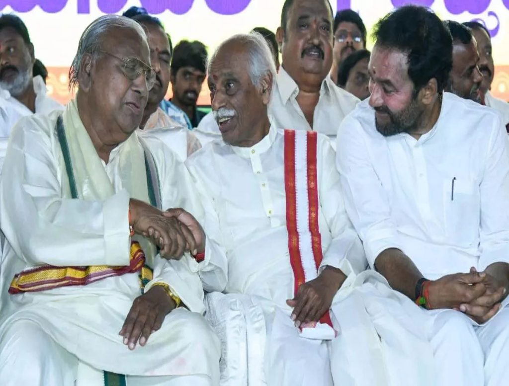 Kishan Reddy Attended Ravana Dahan: Hyderabad