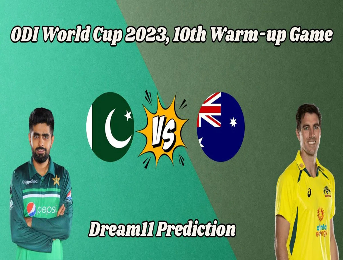 Pakistan vs. Australia World Cup 2023 warmup HydNow