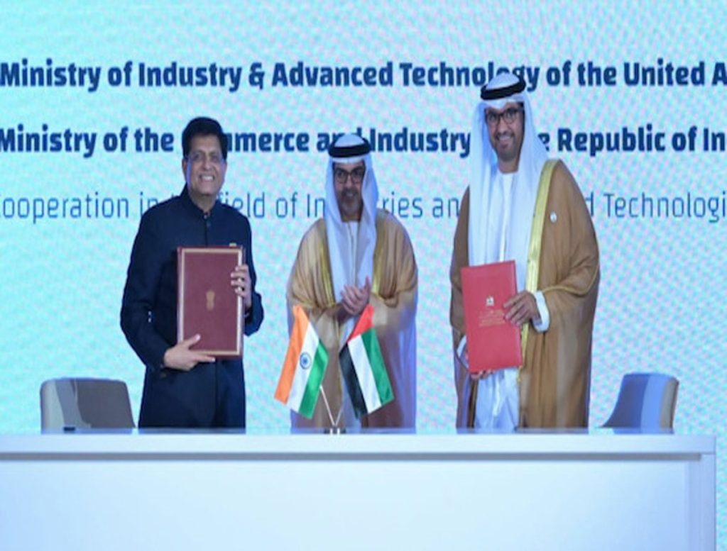 UAE-India MoU to drive investment and collaboration in industry and advanced technologies