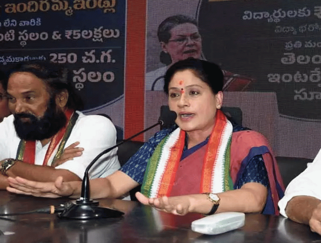 BRS And BJP Are Having Secret Alliance: Vijayashanti 