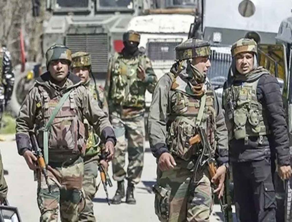 Five Terrorists Killed In J&K