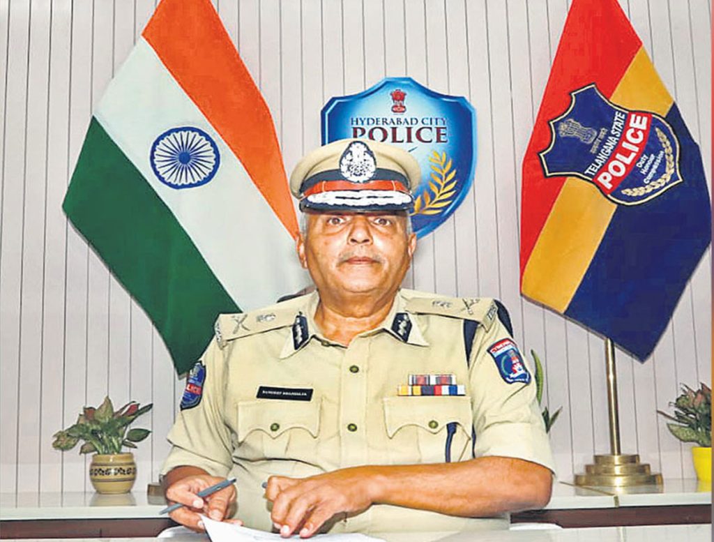 Hyderabad CP Sandeep Shandilya Ill