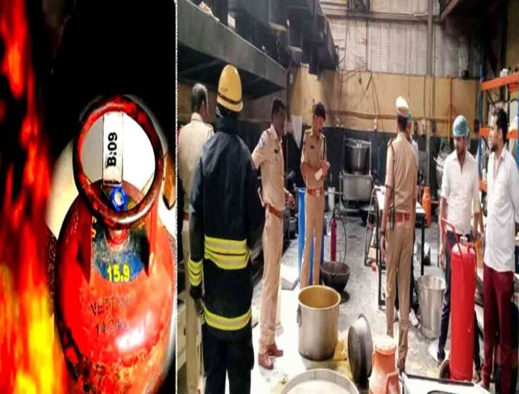 Gas Cylinder Accidentally Exploded In The Kitchen Of A Bakery