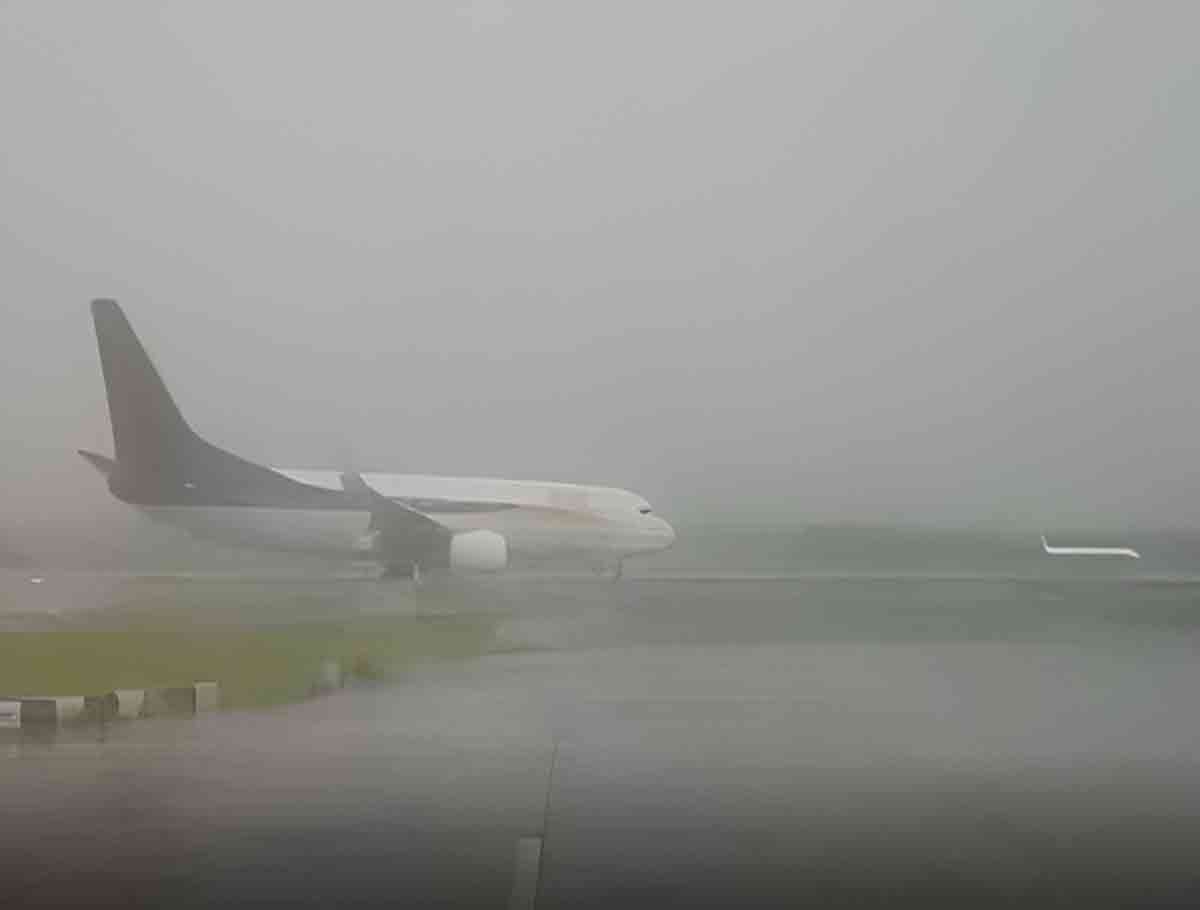 Fog Covered Shamshabad Runway: 35 Flights Were Diverted