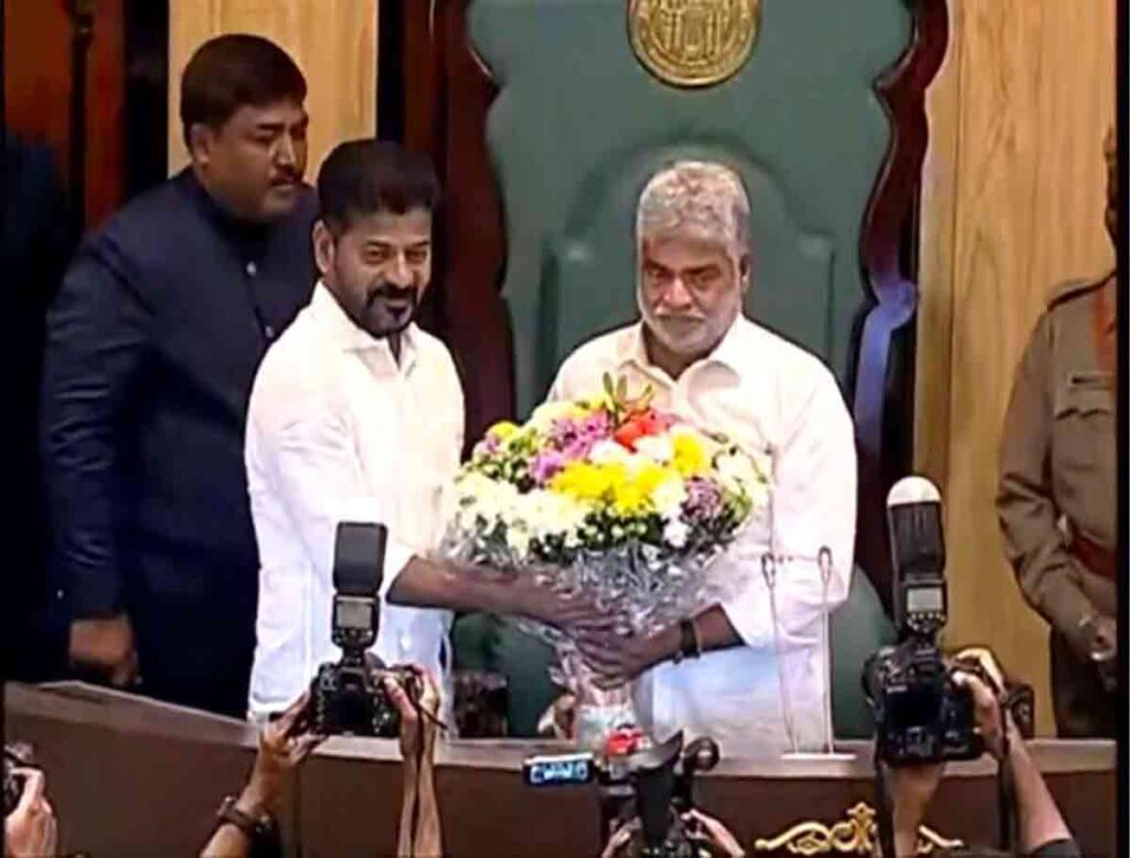 Gaddam Prasad Kumar As Speaker Of The Telangana Assembly