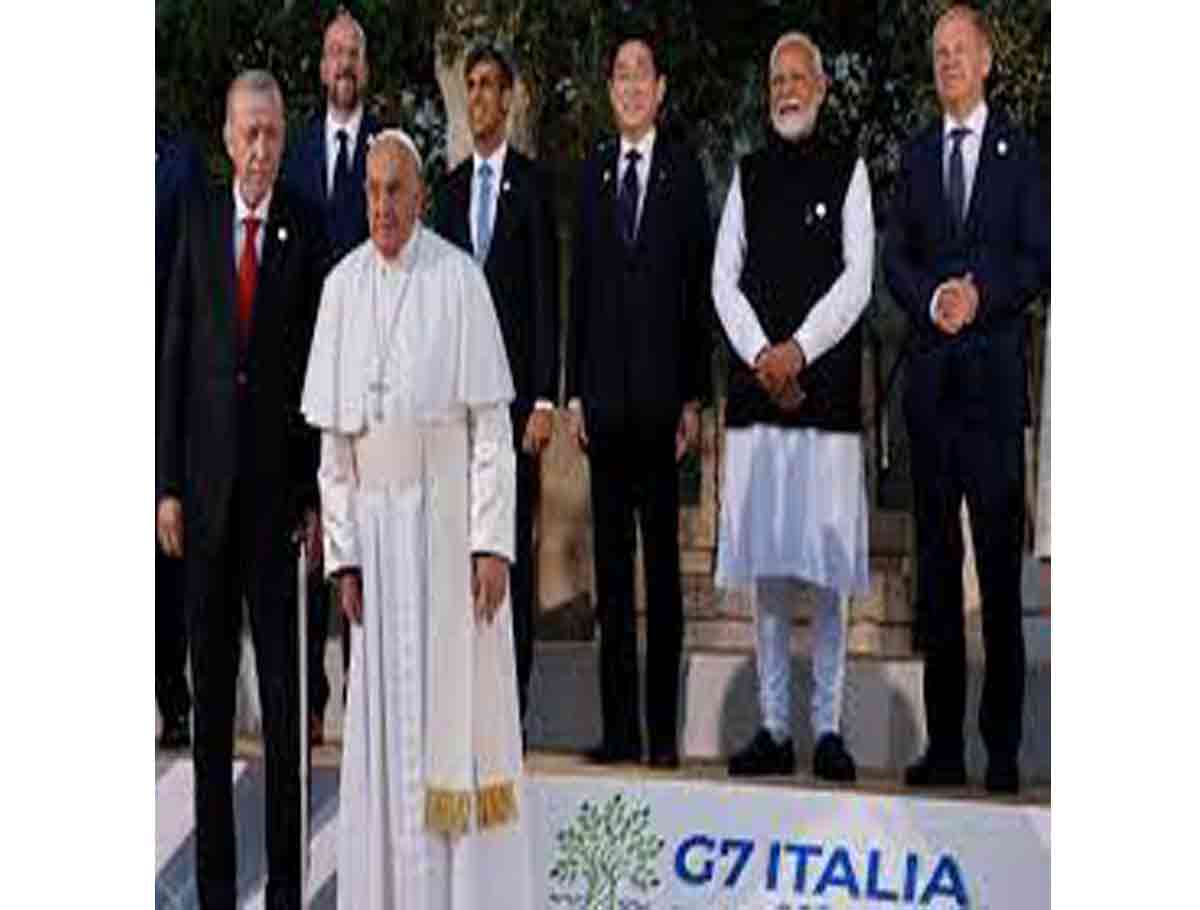 G7 Summit Commits To Promoting India-Middle East-Europe Economic Corridor